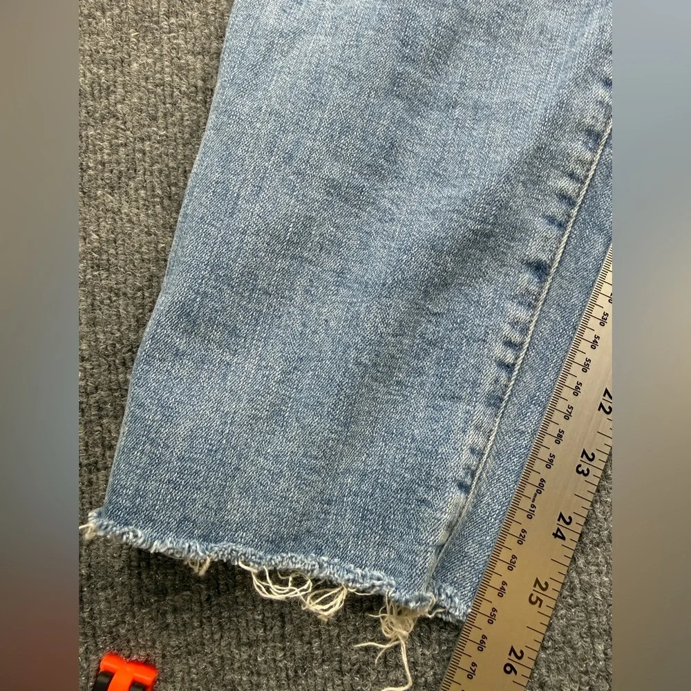 Madewell Distressed Women’s High Rise Cropped Skinny Jeans, Size 37 - Picture 13 of 13